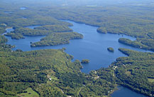 Photos aériennes Lac Désert (Yvon Millaire)