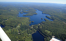 Photos aériennes Lac Désert (Yvon Millaire)